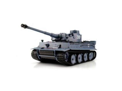 Rc tank GERMAN TIGER I BB+IR 1:16, proporcionálny, LED, zvuk, generátor dymu, RTR