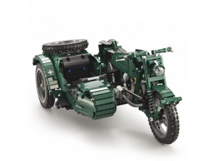 RC motorka so sajtňou - CADA bricks (629 dielikov)