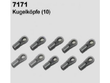 Koncové hlavy pre tiahla (10ks.) pre modely DF-4S od DF Models