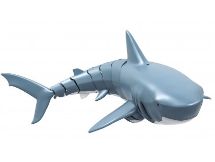 Diaľokovo ovládaný žralok SHARKY, modrý, 4 kanály, 2,4Ghz, RTR