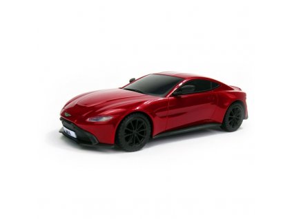 Licencovaný model Aston Martin VANTAGE, 1:24, LED, 100% RTR, červený