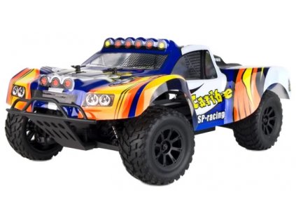 Rc auto Caribe HSP racing 4WD, 1:18, proporcionálne ovládanie, RTR, modrá