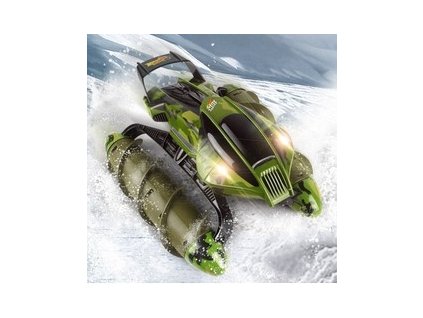 RC Obojživelník Amphibious Stunt Car - zelený maskáč