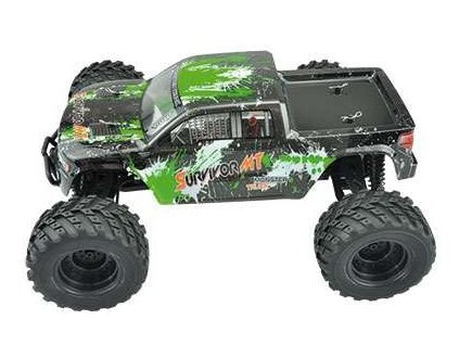 Rc auto EVO 4M 4WD Monster truck 1:12 AMX Racing - zelený