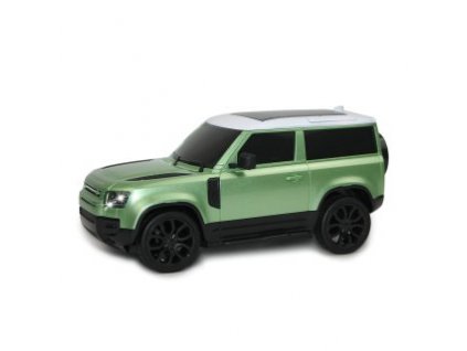 Rc auto Land Rover Defender 90, 1:24, 2,4 GHz, LED, 100% RTR, svetlo zelená metalíza