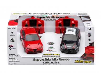 Set Rc áut Superfida ALFA ROMEO Carabinieri Sc.1:24 - RC 2.4GHz