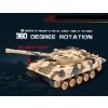 Tanková bitka ABRAMS vs. T90 - maskáčový 1/32