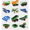 13728 4 rc traktor cerveno biely 1 24