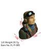13883 7 siva figurka pilot urs 1 6 30g15033