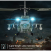 14708 3 vojensky mini rc vrtulnik apache ah 64