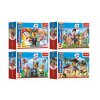 Minipuzzle 54 dielikov Paw Patrol/Tlapková Patrola 4 druhy v krabičke 9x6x3cm 40ks v boxe