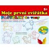 Pastelky do vane Moje prvé zvieratká 10ks s hubkou v krabičke MPZ