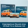 Adventný kalendár VW Bulli T2 oranžový 1:43