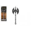 32724 sekera staroveka plast 30cm strieborna