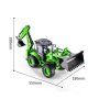 33264 3 traktor bager na dialkove ovladanie