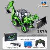33264 4 traktor bager na dialkove ovladanie