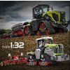 Stavebnica pásového traktoru CLAAS Xerion-5000 1/32 - 1336 dielikov