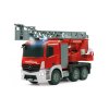 RC hasičský truck Mercedes-Benz Antos s funkčnou striekačkou a rebríkom 1:20
