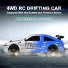 RC driftovacie auto Drift Car 1:16 2,4 GHz s dymom a LED