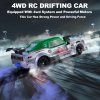 RC driftovacie auto Drift Car 1:16 2,4 GHz s dymom a LED osvetlením