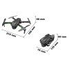 38709 3 rc skladaci dron skywatcher gps light rtf