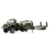 RC vojenský truck Ural B36 s podvalníkom 6WD 1:16