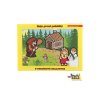 Puzzle doskové O Perníkovej chalúpke 26x17cm 24 dielikov Moje prvé rozprávky
