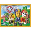 Puzzle 4v1 Prázdniny Tlapková Patrola / Paw Patrol 28,5x20,5cm v krabici 28x28x6cm