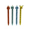 Ceruzka / gumovacie pero Pokémon 15cm plast 6 farieb