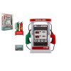 Benzínová pumpa plast na batérie so zvukom, svetlom v krabici 17x23x6cm