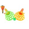 Catch ball hra 2ks + 3 loptičky plast 19cm v sieťke