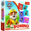 Domino papierové Paw Patrol / Tlapková patrola 28 kartičiek spoločenská hra v krabici 20x20x5cm