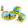 Kocka Moje prvé zvieratká 7x7cm v sáčku 12ks v boxe od 0 mesiacov MPZ