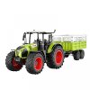 RC traktor Claas Axion 870 1:24 s vyklápacím prívesom, zvuky, svetlá