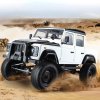 RC auto Land Rover Defender D110 1:8 biely RTR sada