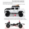 RC auto Land Rover Defender D110 1:8 biely RTR sada