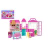Barbie reštaurácia s doplnkami plast v krabici 46x32x14cm