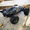 Auto na diaĺkové ovládanie Truggy Racer 4WD 1:16 2.4GHz RTR - modrý