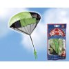Hádžuci padák s parašutistom PARACHUTE, rôznofarebné, 46 cm