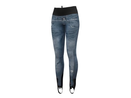 W20015102D 00 X015 PANT FALLS PRINTED WOMAN PRINT LIGHT JEANS