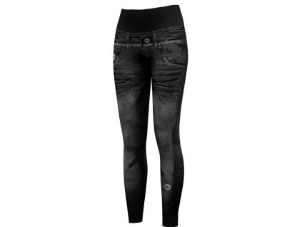 W21015100D 00 X016 FUSEAUX KINSEJ PRINTED WOMAN PRINT DARK JEANS