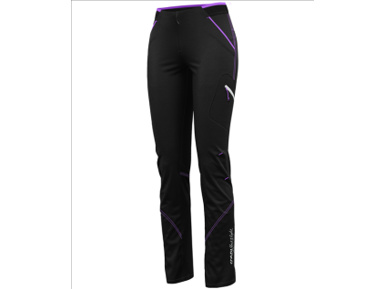 CRAZY PANT IONIC LIGHT WOMAN BLACK-LILLA