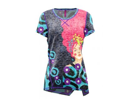 CRAZY T-SHIRT ALOHA WOMAN HULYA LAMBADA