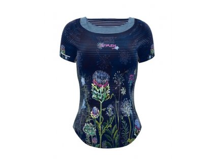 CRAZY T-SHIRT SLASH WOMAN ALLIUM FLOWER