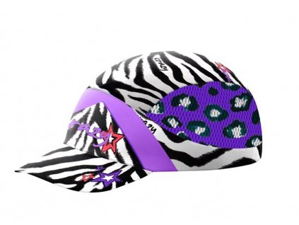 CRAZY PACMAN CAP RUN  BLACK-ZEBRA