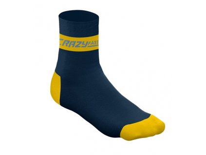 S22385002X 00 09 CRAZY CARBON SOCKS SULFUR