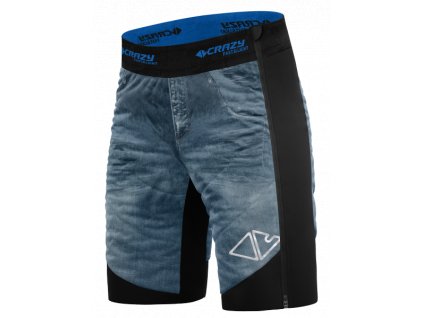 W22015231U 00 X015 SHORT ACCELERATION PRINT LIGHT JEANS