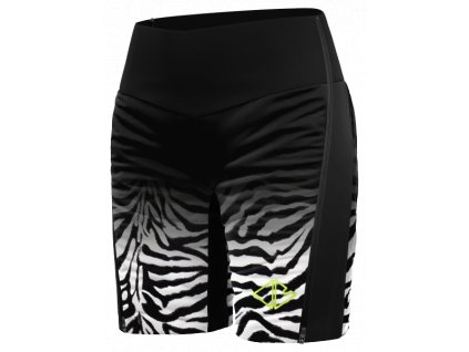 W22015140D 00 01ZE SHORT OXYGEN BLACK ZEBRA