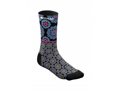 S23385005X 00 X072 CRAZY SOCKS SHIBORI