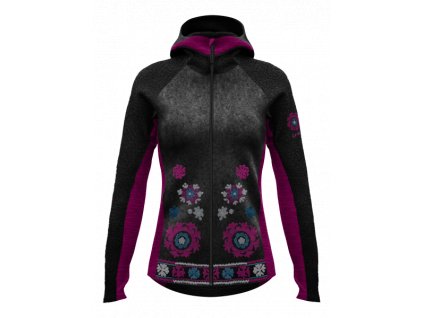 CRAZY JACKET AROUND WOMAN BERRY